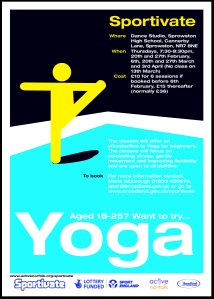 Sprowston Yoga Session